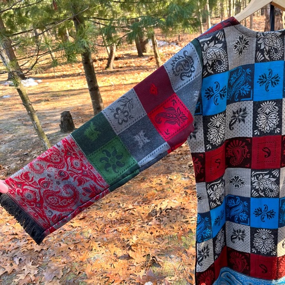 90s Krishaa Indian Kashmiri Tunic Dress Size XL - Picture 14 of 16